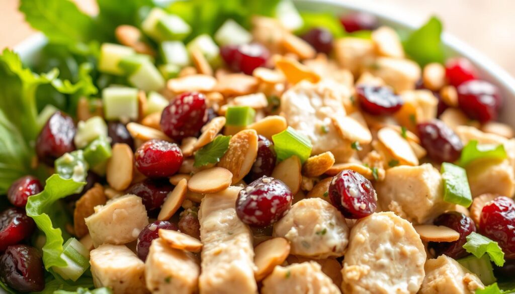 Cranberry Almond Chicken Salad