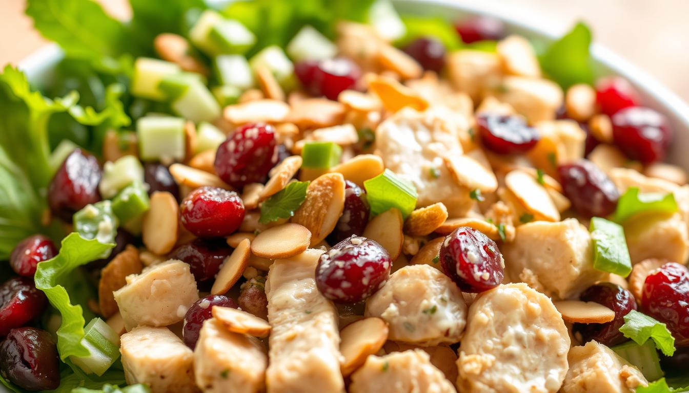 Cranberry Almond Chicken Salad