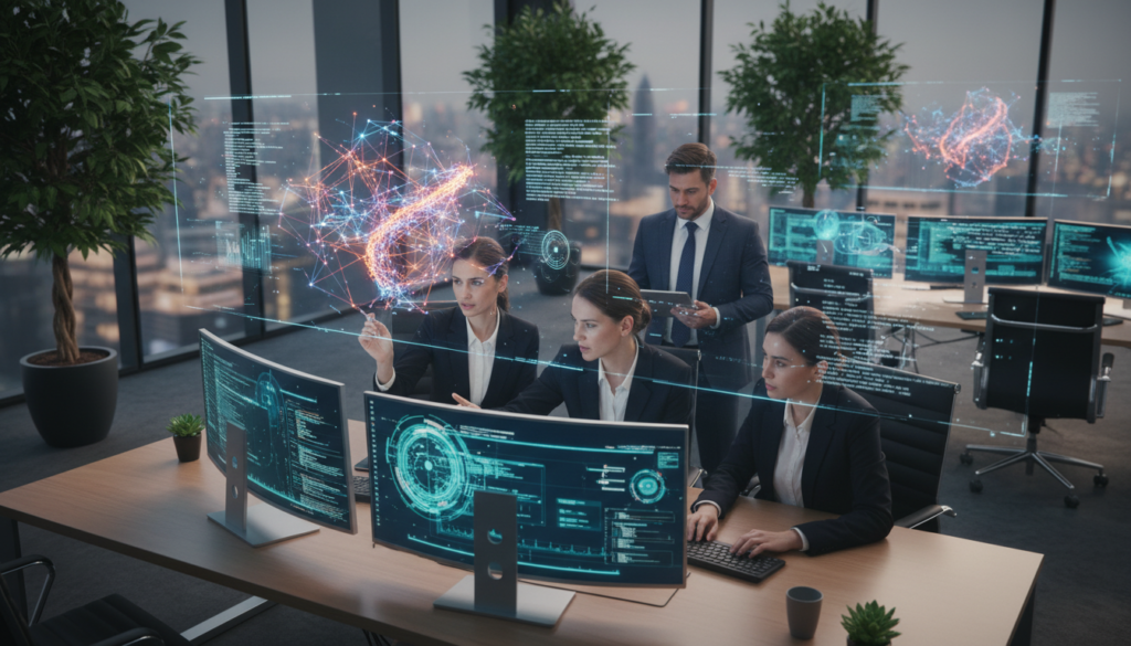 AI model training process