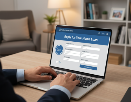 rocket mortgage online application​
